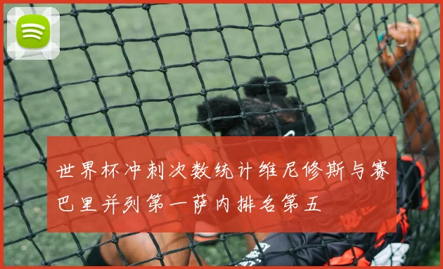世界杯冲刺次数统计维尼修斯与赛巴里并列第一萨内排名第五